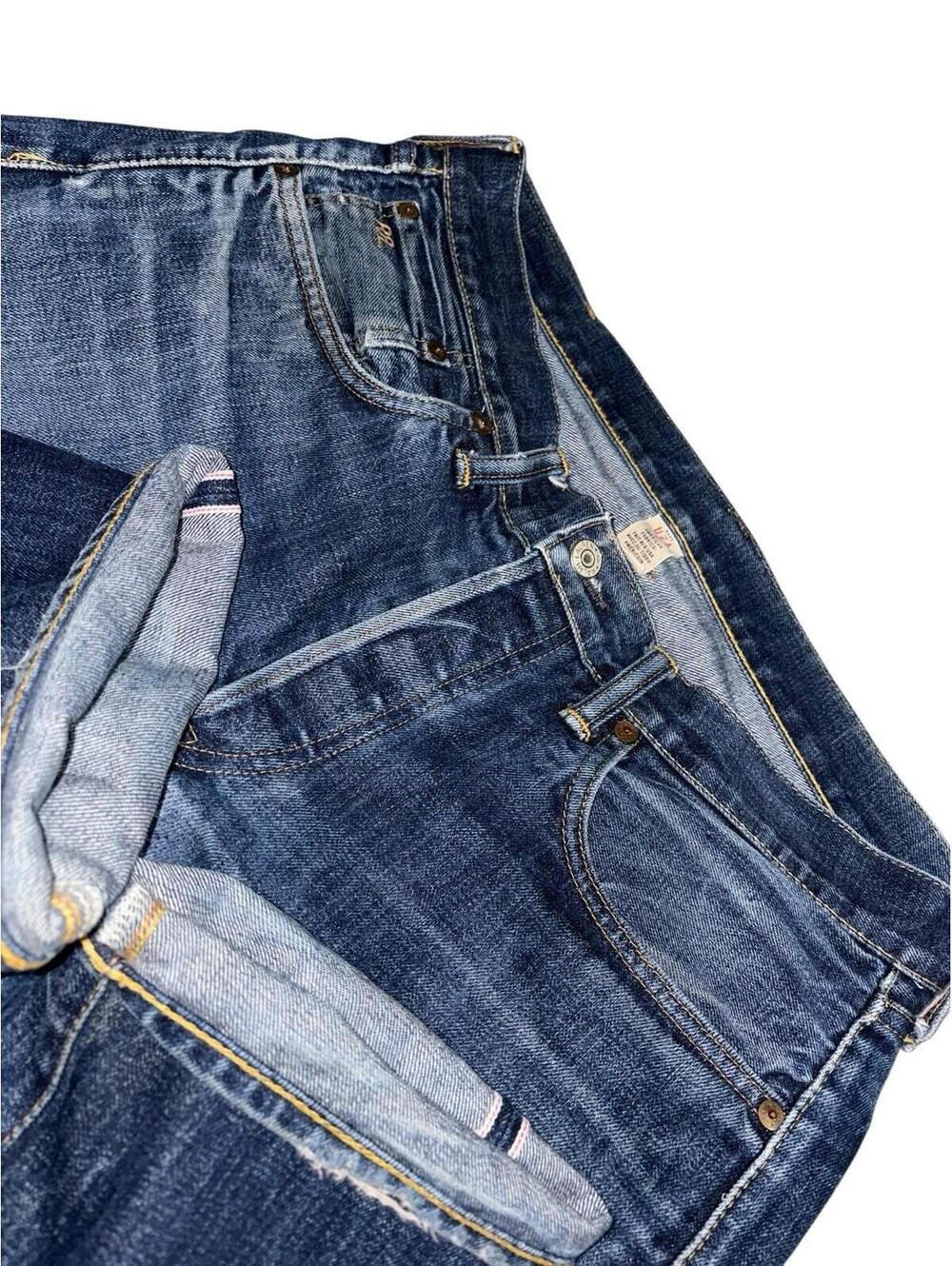 34x32 RRL Double RL Selvedge Slim Fit USA Japanese Denim Vintage Ralph Lauren